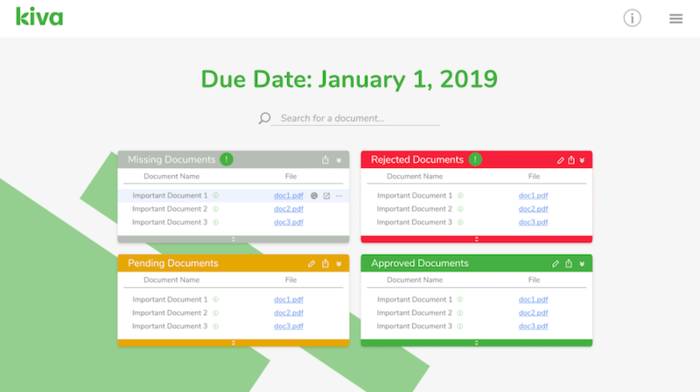 Our project consolidates this process into a single portal where Field Partners and Portfolio Managers can see which documents need to be uploaded and track their progress. We integrate this with some file repository service (likely Box or GitHub) and aim to create a streamlined, secure portal that will eliminate the hassle of tracking multiple financial documents across a wide network of Field Partners.